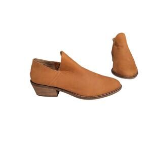 Lucky Brand Fausst Ankle Bootie Leather Size 8.5